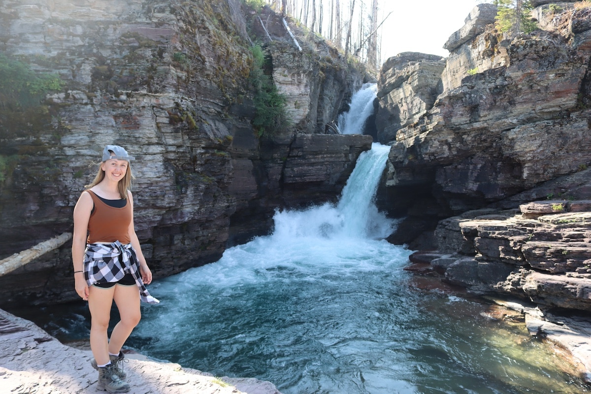 Hike St. Mary & Virginia Falls: Glacier National Park's Twin Wonders